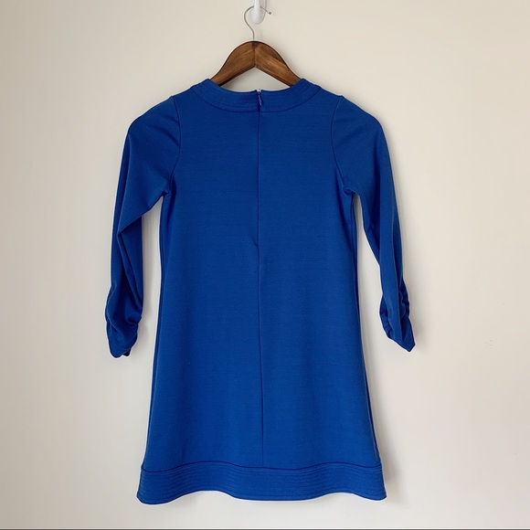 Long Sleeved Blue Dress Size 10 - Picture 3 of 6